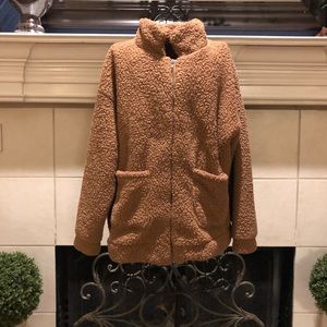 Brown Fleece Jacket